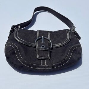 Coach Black Shoulder Bag